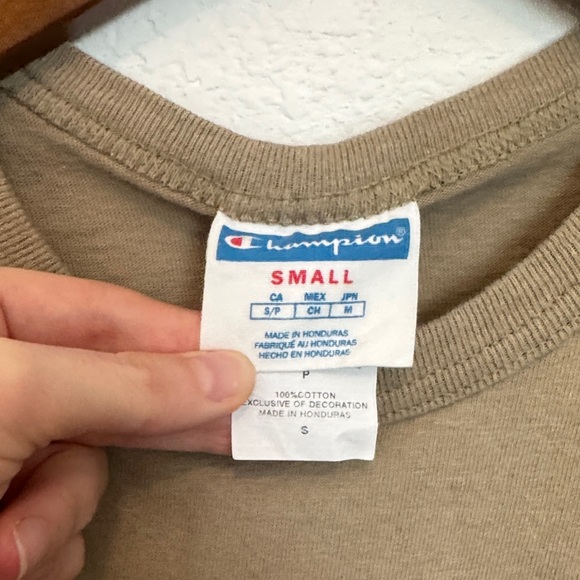 Champion Men's Short Sleeve Tee in Brown - Picture 2 of 6